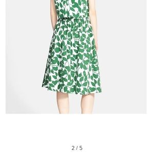Kate Spade ‘Garden Leaves’ crop top and skirt